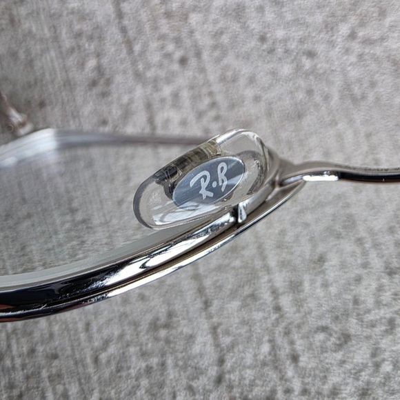 NEW Ray-Ban RX6466 3101 Blue Silver Eyeglasses Frame 49□19 140 w/ Case - Picture 9 of 9